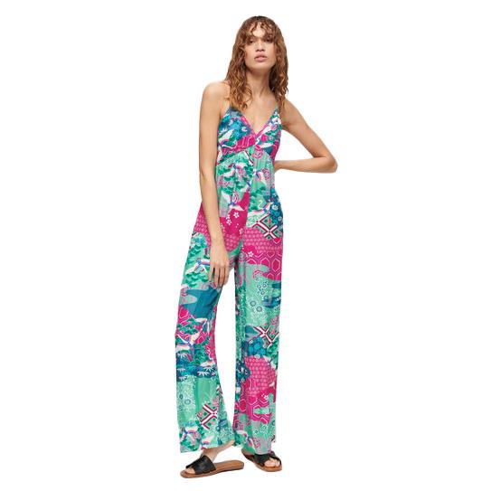 Superdry Printed Cami Jumpsuit